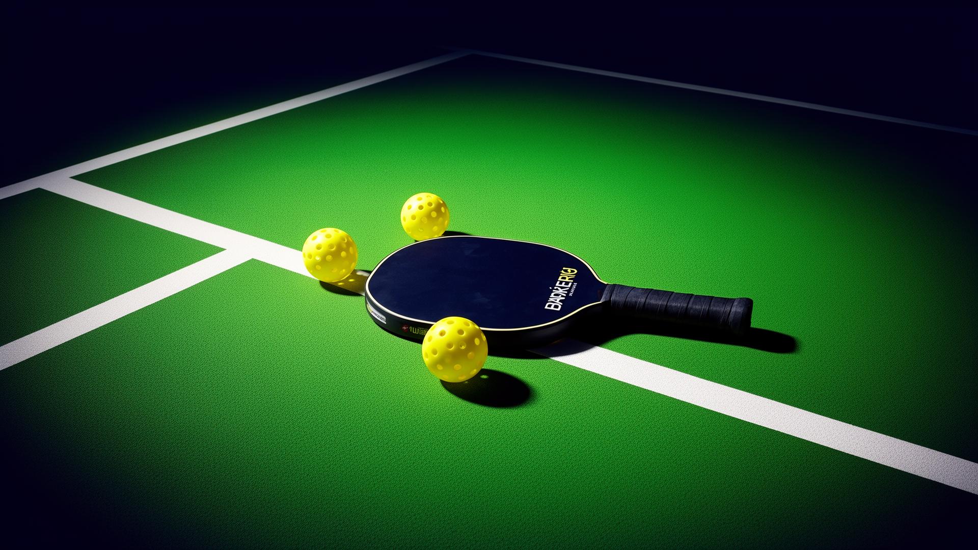 Pickleball court