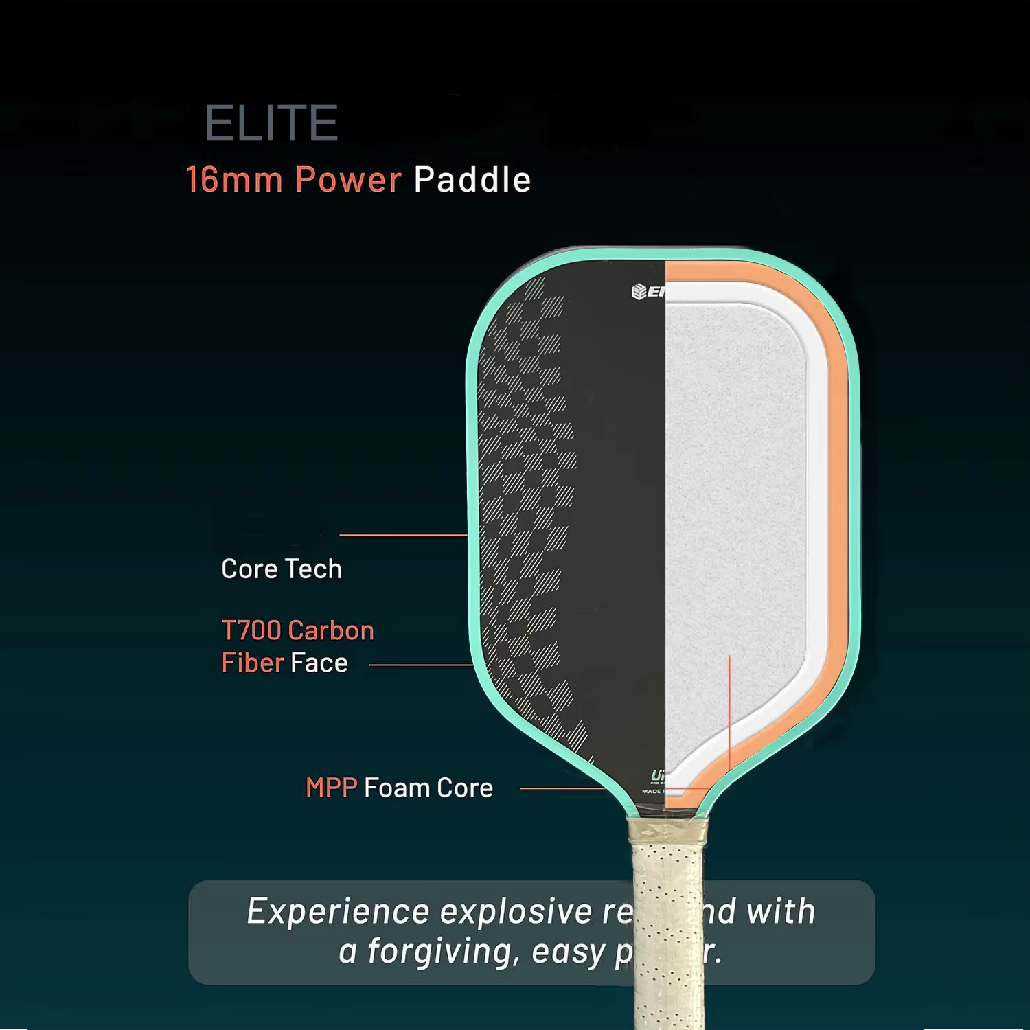 Enhance MPP Turbo pickleball paddle