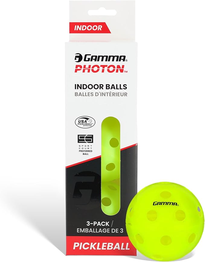 Gamma Photon Indoor Pickleball pickleball